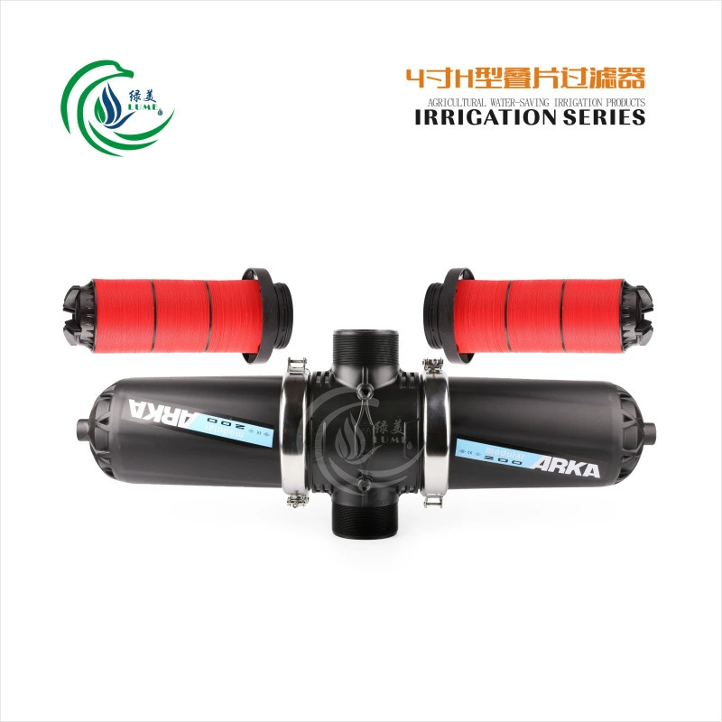 Фильтр ламинированный H-типа ARKA110/ 4inch для капельного орошения сельскохозяйственных теплиц и фруктовых деревьев, фильтрация воды для сельского хозяйства