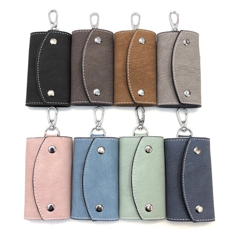 Women's Men's Keychain Bag Car Key Bag Leather Key Bag Clasp Pendant Key Bag Storage Women's Men's Keychain Bag Car Key Bag Leather Key Bag Clasp Pendant Key Bag Storage