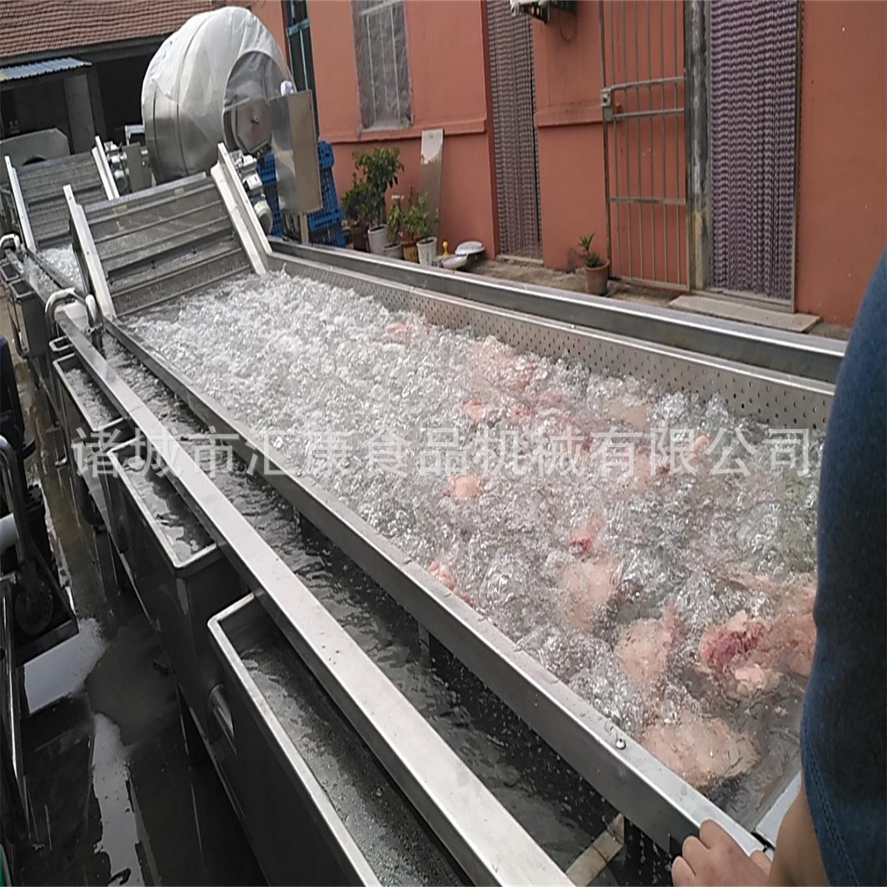 羊腿解冻机 大型凤爪解冻设备,全自动肉类解冻流水线  自动控温