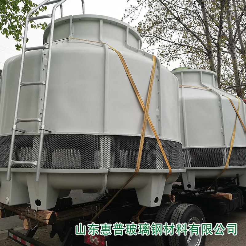 玻璃钢冷却塔 圆形/方形逆流式设计 高效节能冷却塔 多型号供应