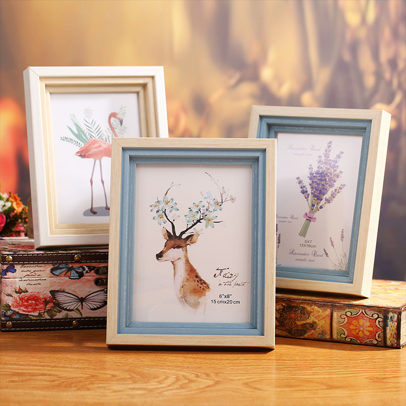 Factory wholesale Nordic photo frame table 6 inch 710 inch photo studio children's photo frame Photo Wall Wall decoration wall pendant Factory wholesale Nordic photo frame table 6 inch 710 inch photo studio children's photo frame Photo Wall Wall decoration wall pendant
