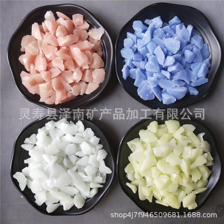 厂家供应 铺路夜光石  园艺装饰夜光石鱼缸造景用发光石