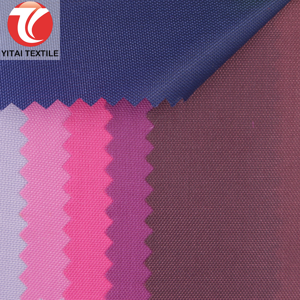 厂家直销优质210d涤纶长丝牛津布料 200d箱包加密里布牛津布面料