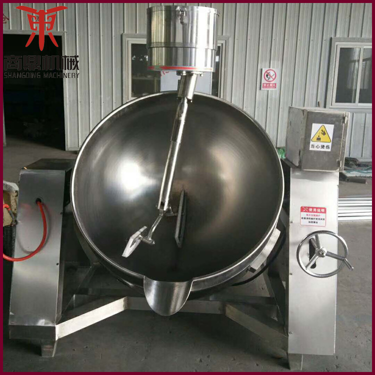 厂家供应  燃气行星搅拌夹层锅 麻辣火锅底料炒锅 食品机械设备