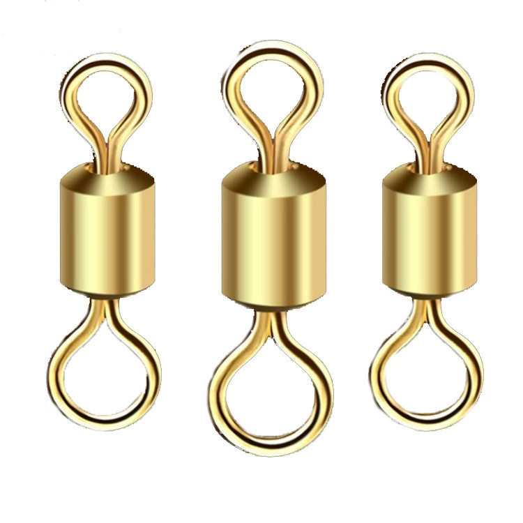 Оптовая Продажа с фабрики Рыбалка Золотое кольцо 8 слов кольцо разъем Пряжка булавка на открытом воздухе Рыбалка маленькая