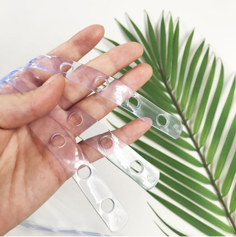 Clothing Connection Leather Hanger Connection Strip Transparent Black and White Chain Flat Round Storage Clothing Connection Leather Hanger Connection Strip Transparent Black and White Chain Flat Round Storage