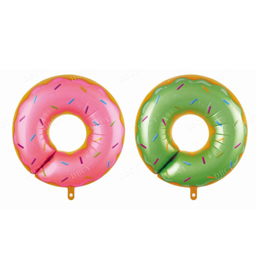 Cross-border new product recommendation dessert aluminum film balloon ice cream donuts birthday party decoration supplies balloons