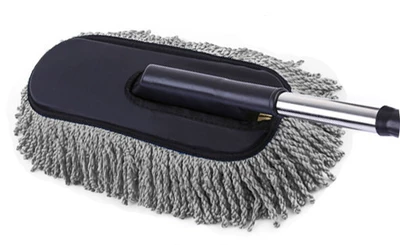 Car cleaning tools | Duster Mop Wax Mop Car - gray-22-line-opp-bag-blue-large-brush-regular-style