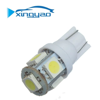 厂家直销 汽车示宽灯T10 5050 5smd LED汽车灯 牌照灯阅读灯仪表