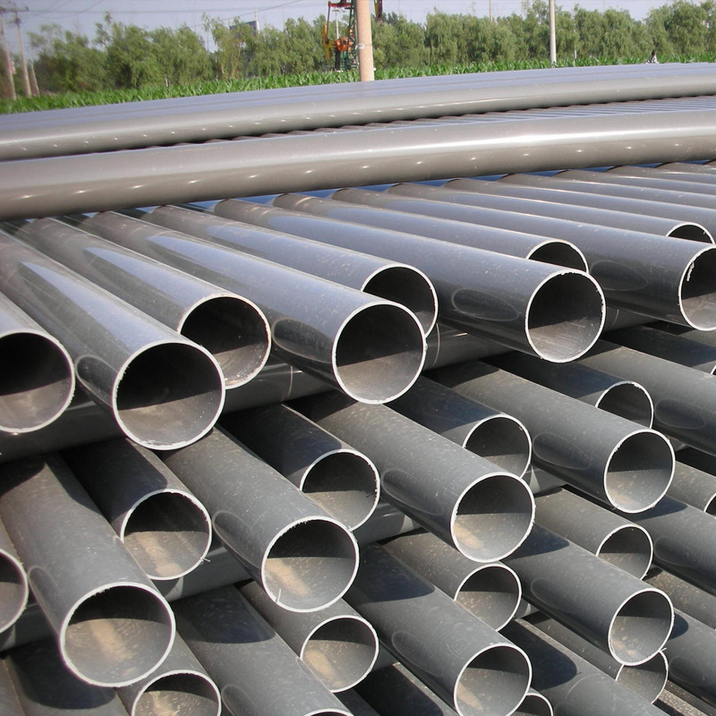 河北厂家供应PVC农田灌溉管 PVC灰色园林喷灌管 PVC排水管现货