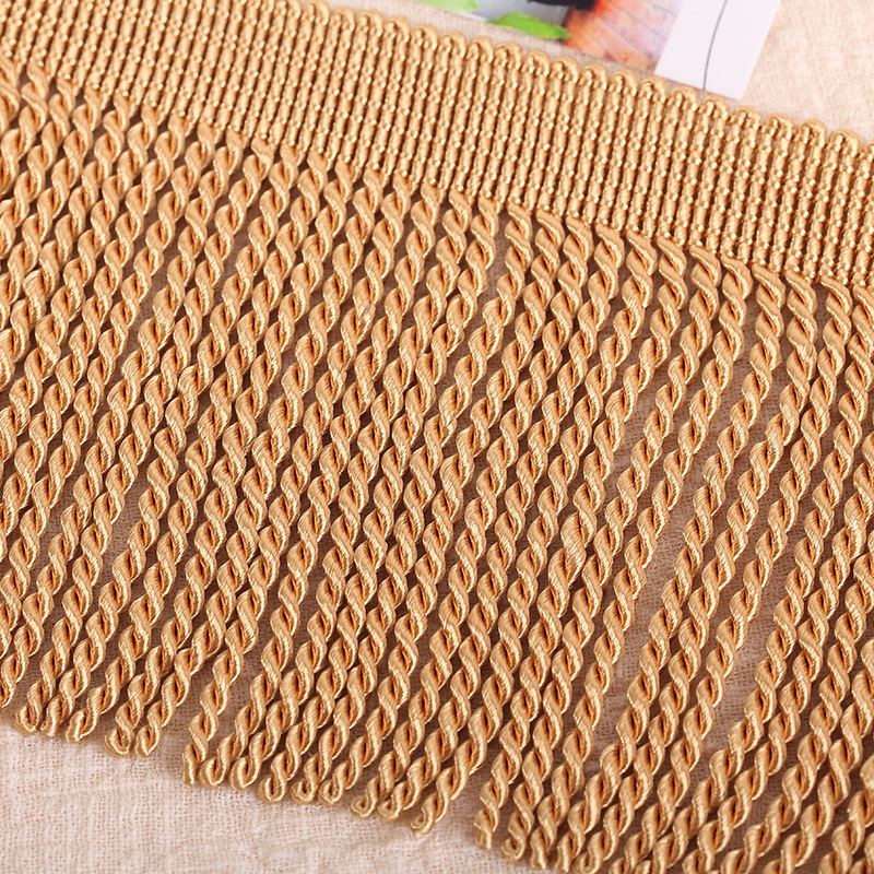 益中厂家直销13厘米长沙发流苏花边颜色多种可以做量大优惠