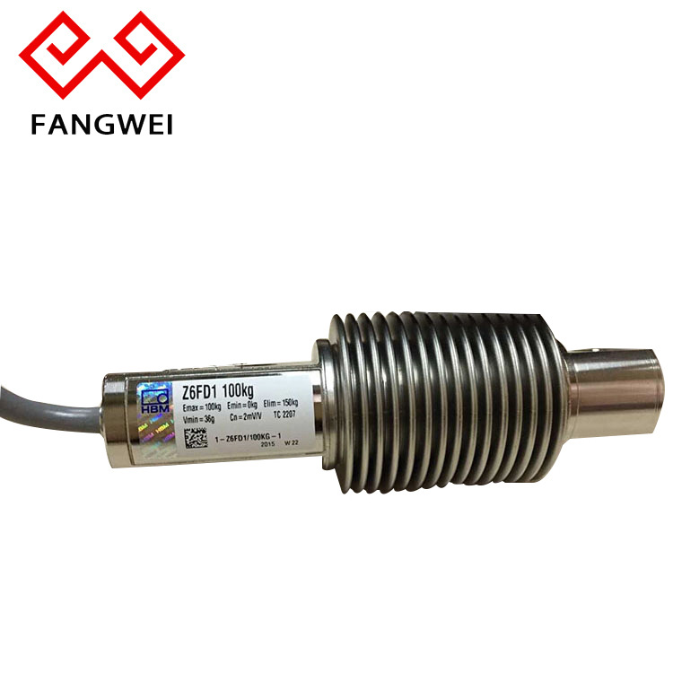 C16IC3/40t HBM称重传感器Z6FC3/50kgZ6FD1/100kg波纹管传感器