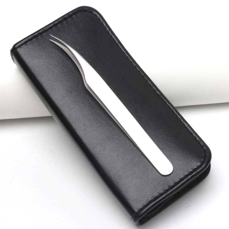 Pinzas para pestañas transfronterizas de acero inoxidable para plantar y injertar pestañas postizas, pinzas florecientes, pinzas de delfines, pinzas de alta precisión, pinzas de plumas doradas