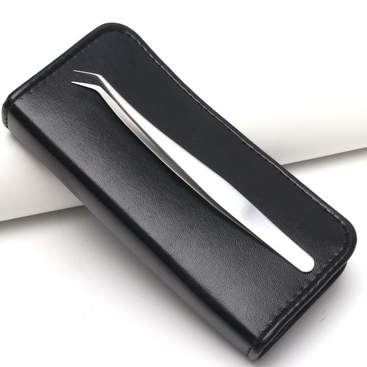 Pinzas para pestañas transfronterizas de acero inoxidable para plantar y injertar pestañas postizas, pinzas florecientes, pinzas de delfines, pinzas de alta precisión, pinzas de plumas doradas