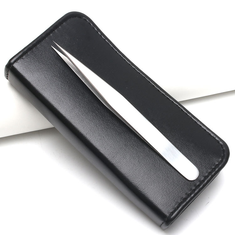 Pinzas para pestañas transfronterizas de acero inoxidable para plantar y injertar pestañas postizas, pinzas florecientes, pinzas de delfines, pinzas de alta precisión, pinzas de plumas doradas