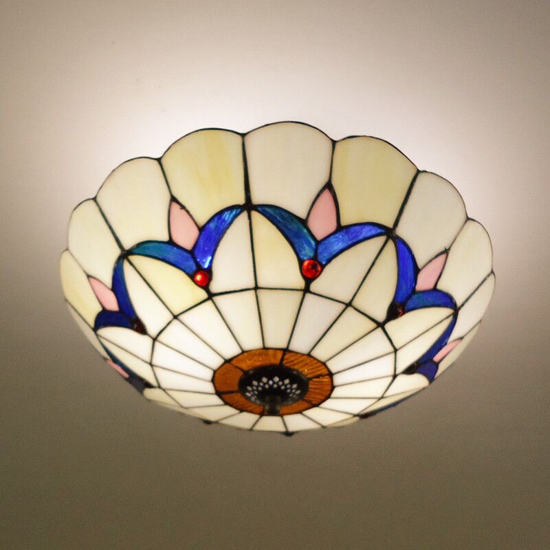 Lighting wholesale led simple living room ceiling lamp Tiffany creative bedroom decorative lamp ceiling lamp
