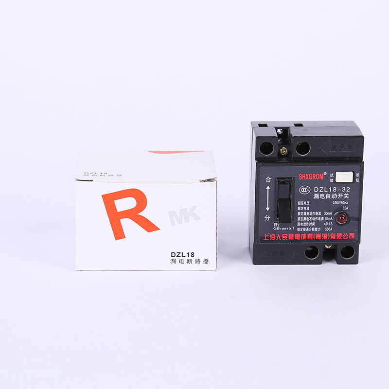 Circuit Breaker People Dzl18-32 Household Miniature Leakage Protection Automatic Air Switch Small Leakage Circuit Breaker