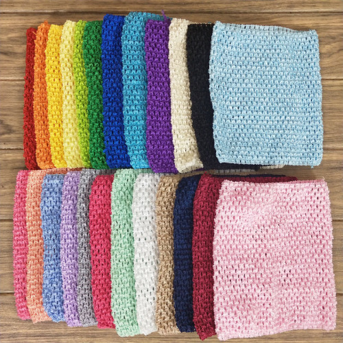Korean silk children's camisole, 9-inch children's knitted wrap camisole, children's handmade skirt elastic wrap camisole with lining