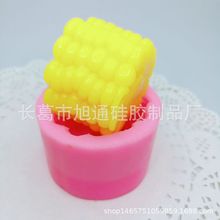 翻糖硅胶模具石膏模蜡烛模巧克力蛋糕慕斯模具DIY烘焙工具玉米