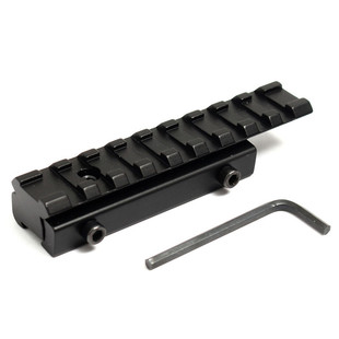 11 to 20mm guide rail 10cm long metal 11mm to 21mm conversion installation guide rail bracket