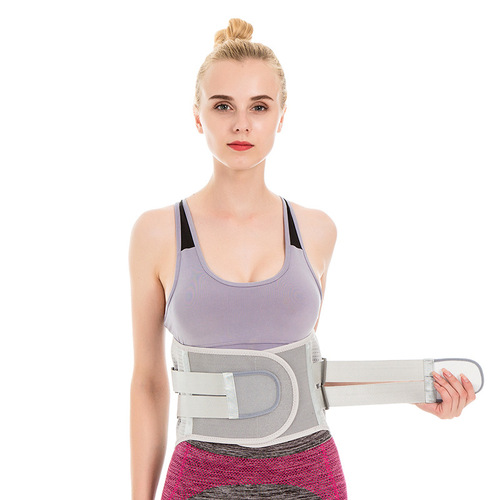 Cross-border new style belt support, sports breathable steel plate support, fixed belt support, four-season heating and protection belt