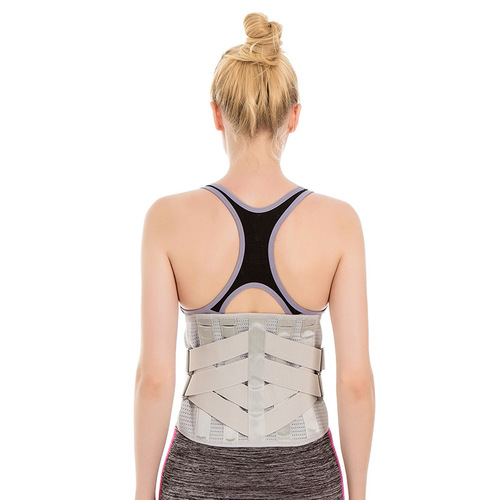 Cross-border new style belt support, sports breathable steel plate support, fixed belt support, four-season heating and protection belt