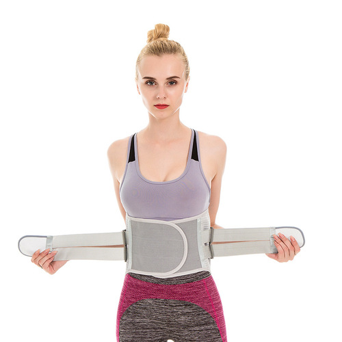 Cross-border new style belt support, sports breathable steel plate support, fixed belt support, four-season heating and protection belt