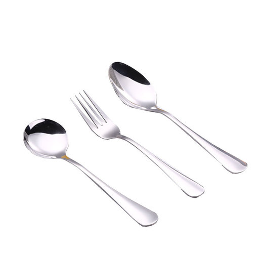 1010 Stainless Steel Western Tableware Hotel Steak Knife Fork Western Dessert Coffee Stirring Spoon Children's Eating Soup Spoon