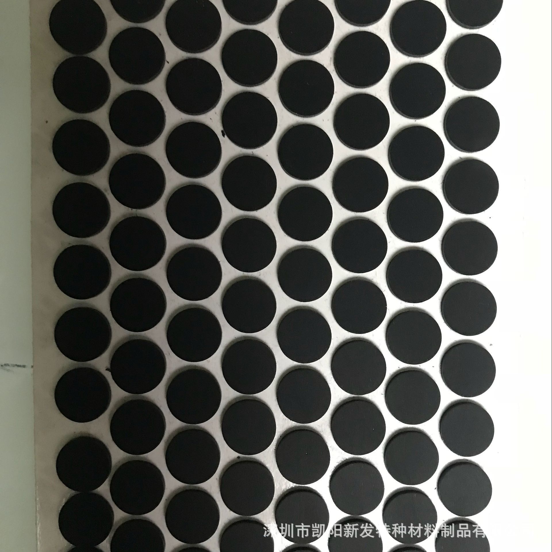  圆形 直径9mm 螺丝孔胶塞  橡胶垫 橡胶塞