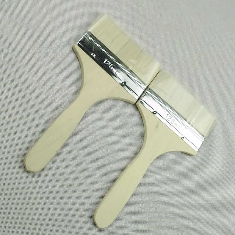 Fábrica al por mayor cepillo de pintura de piel suave barbacoa herramienta de hornear cepillo mango de madera cepillo de lana cepillo de barbacoa