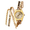 Fashionable retro woven bracelet, quartz watch, suitable for import, city style