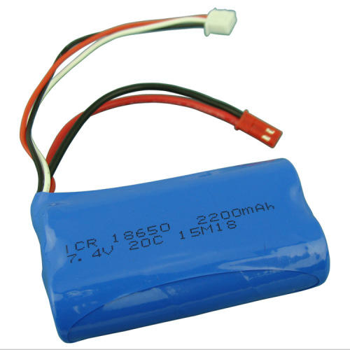 7.4V 2200mAH lithium battery electric aircraft remote control helicopter remote control boat accessories 20C 18650