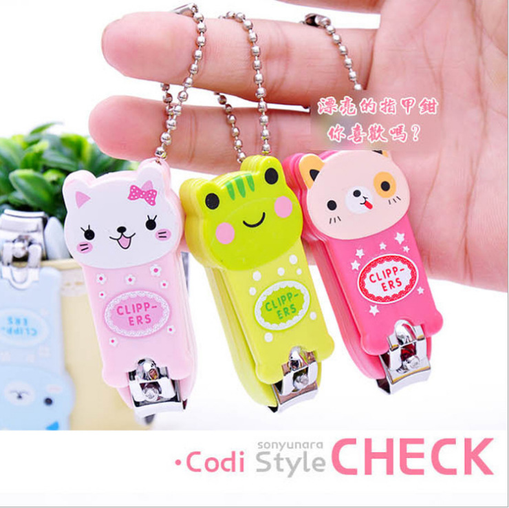 Lindo de la historieta creativa cortauñas/cortaúñas exquisito pequeño regalo