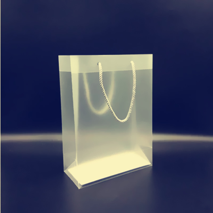 pp塑料袋手提袋透明礼品手提袋磨砂彩印pvc袋子logo印刷袋厂家