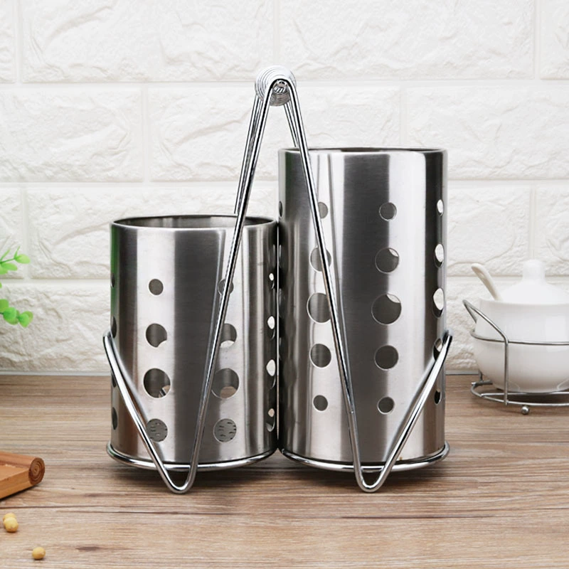 Chopsticks stainless steel, creative set, tableware, storage system, drying rack, direct factory sales