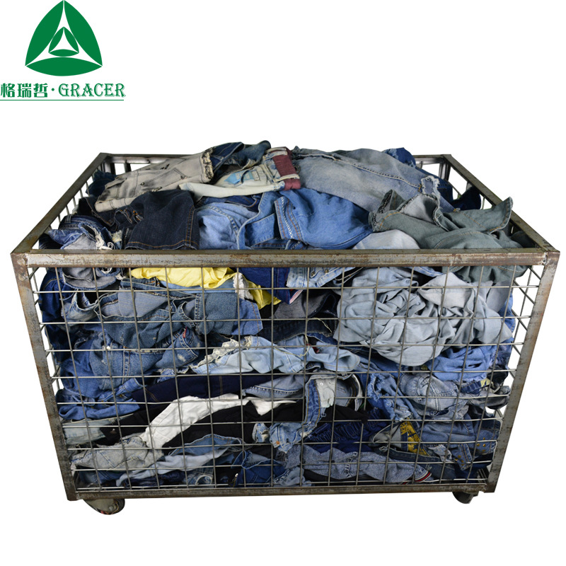 广州格瑞哲二手服装杂款日系休闲卡通印花半身裙中国服装出口非洲