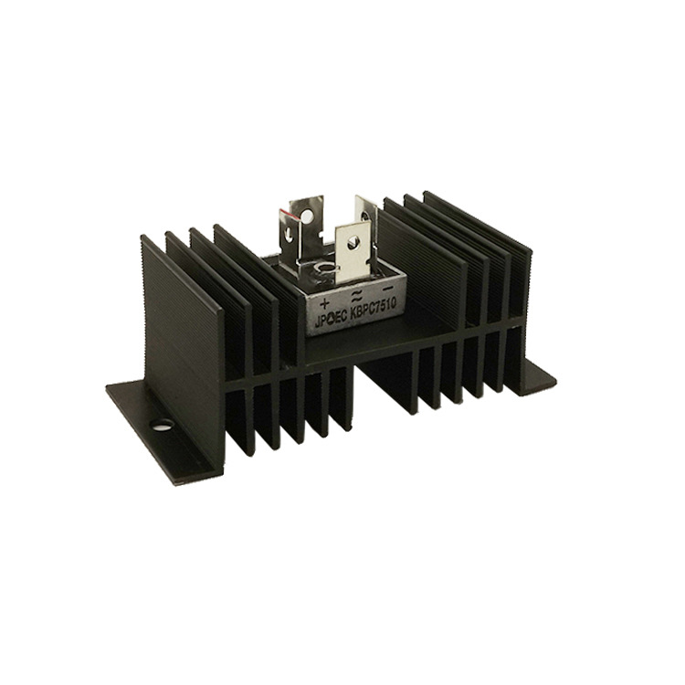 KBPC7510带散热器 大功率整流桥全桥 上海奇亿JPEC