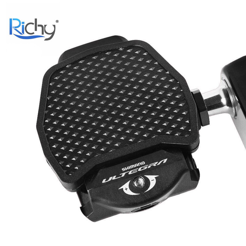 Richy Road Bike Lock Pedal to Flat Pedal Converter Suitable for Spd/Look Road Pedal Lock Plate