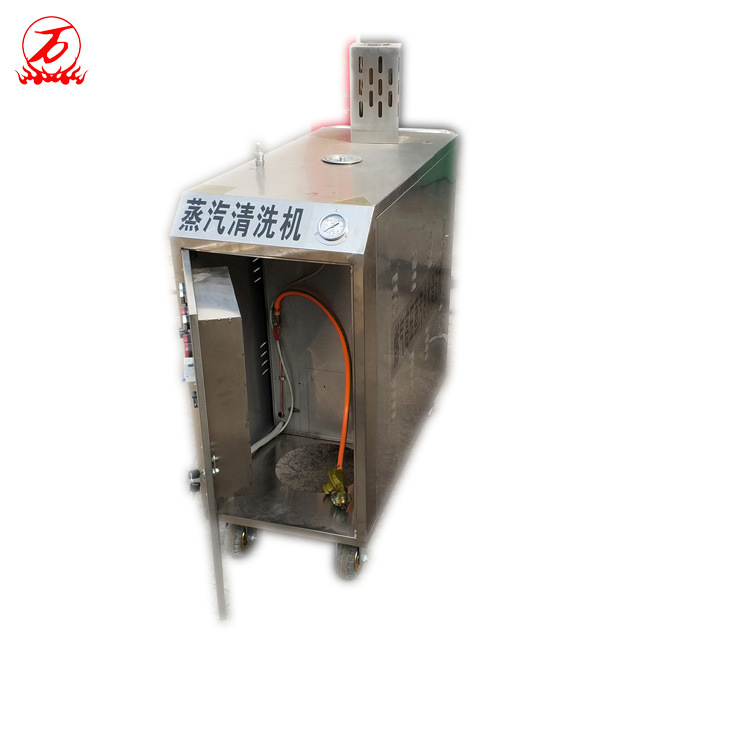 高效节水蒸汽式洗车机 数控汽车蒸汽清洁机 高压双枪洗车设备