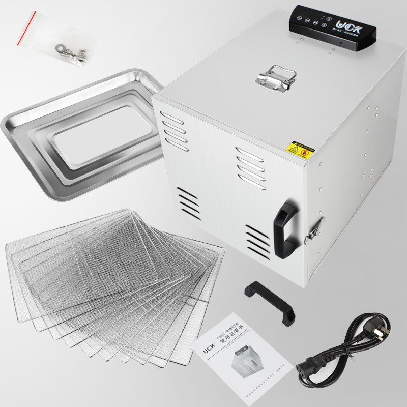 Deshidratador de alimentos de 10 niveles para frutas, verduras y carne