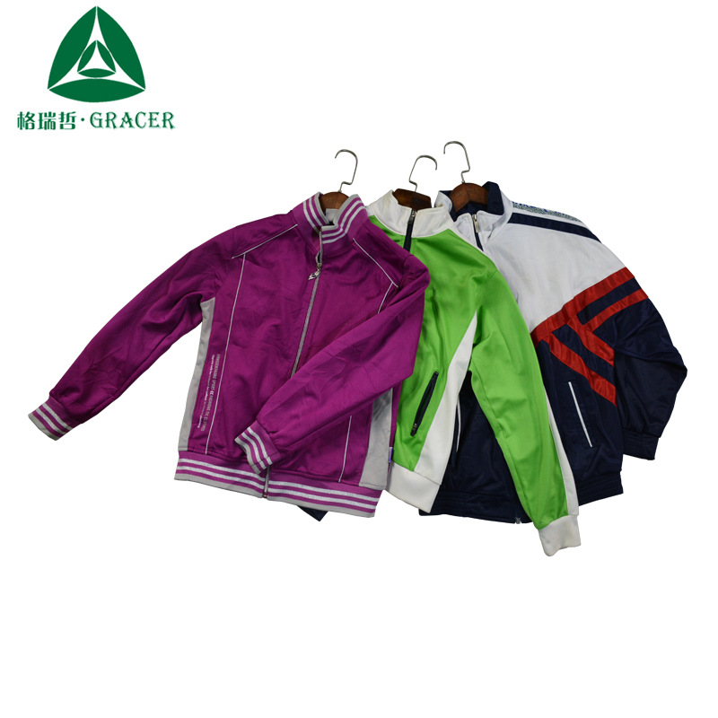 厂家清仓处理跨境服装按斤直销used clothes春秋棉麻运动中学校服