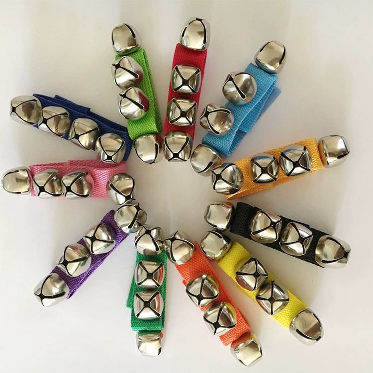 Оптовая Продажа с фабрики Orff музыкальный инструмент запястье Колокольчик колокольчик нога колокольчик танец запястье колокольчик Талия колокольчик