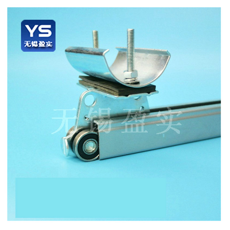 无锡盈实HDXL-C30电缆滑轨异型钢导轨 开口方管滑轨电镀设备滑车