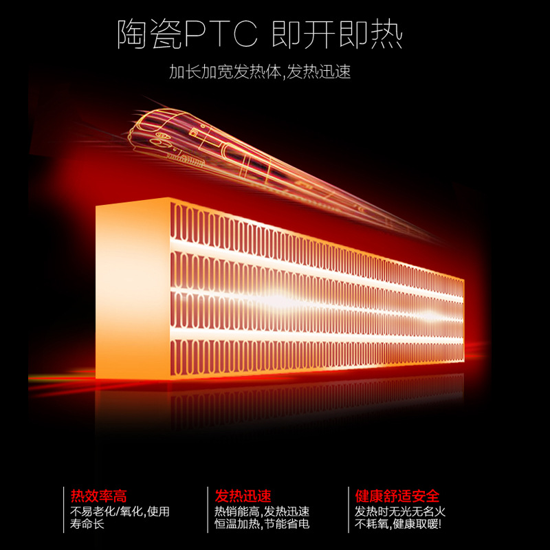 Camel heater heater home bathroom electric heater hot air fan fast heating electric radiator remote control ceramic heating 4