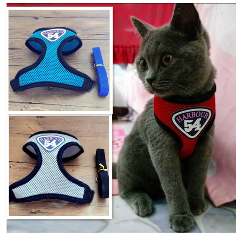 Кошка тяговый трос кошачья веревка нагрудный ремень для домашних животных кошачий нагрудный ремень Костюм кошачья цепочка нагрудный ремень