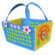 Children's DIY handmade New eva woven basket flower basket kindergarten handmade material bag handmade flower basket