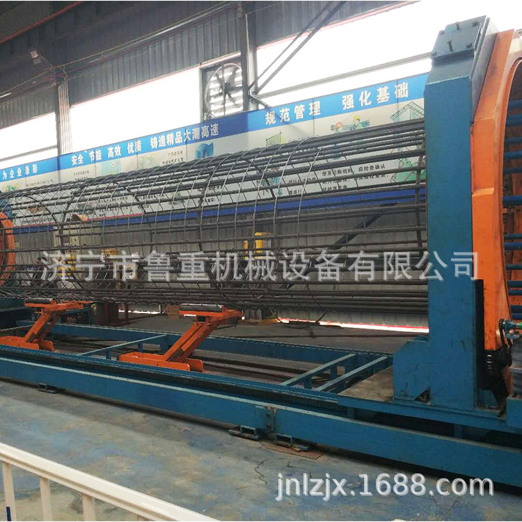 山东制造SJG2200钢筋笼滚焊机 2.2米钢筋绕筋机直径可变 支持