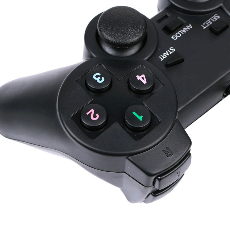[USB-геймпад PS2 внешне одно-дорожечный проводной контроллер для ПК, аркадный джойстик, проводной геймпад]