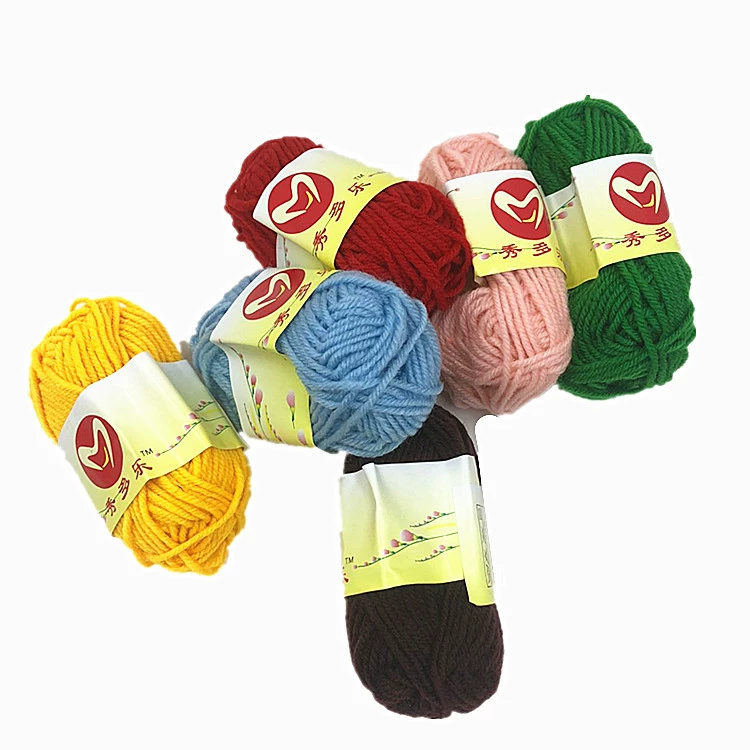 Ткацкая игрушка для детсада, клубок пряжи, DIY, 12 цветов, 25 метров