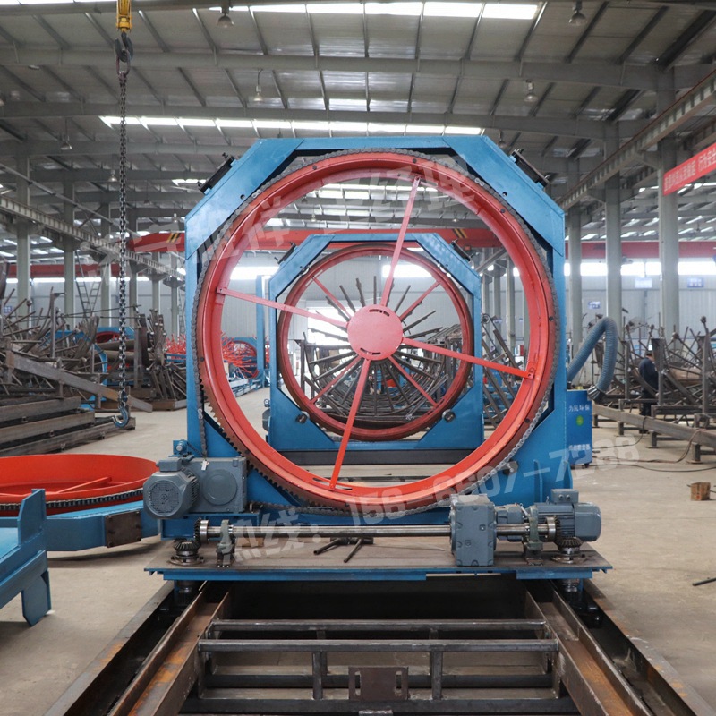 钢筋笼滚焊机  钢筋笼自动成型机 桩基自动化钢筋笼 滚焊机